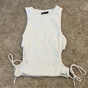 Zara Tank with cut outs in sides